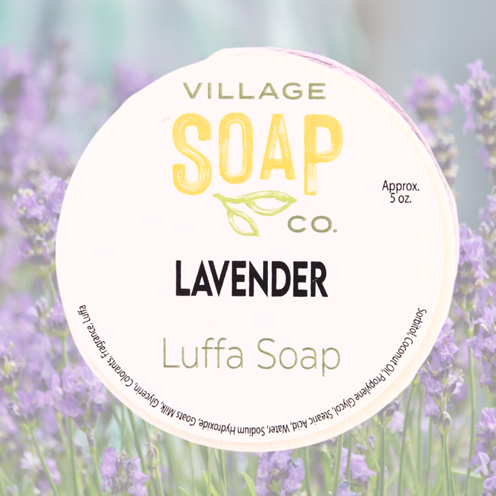 Lavender Luffa Soap