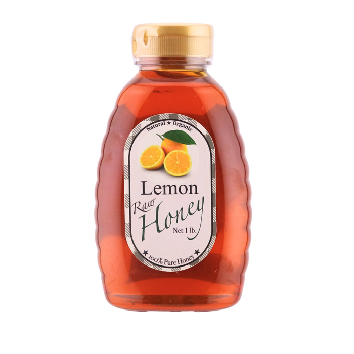 Lemon Infused Raw Honey