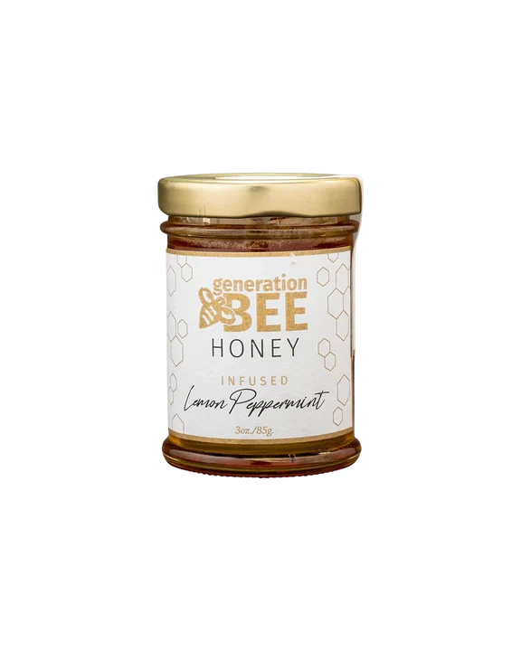 Lemon Peppermint Infused Honey