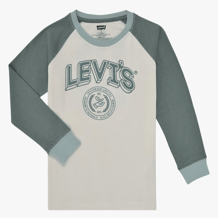 Levis Boys Prep Colourblock Long Sleeve Birch | Levis