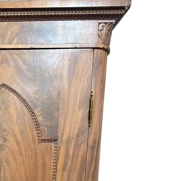 Lift off Flag hinge on antique wardrobe, Paxton Hardware