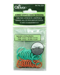 Locking Stitch Markers (Jumbo) - Zipper and Thread