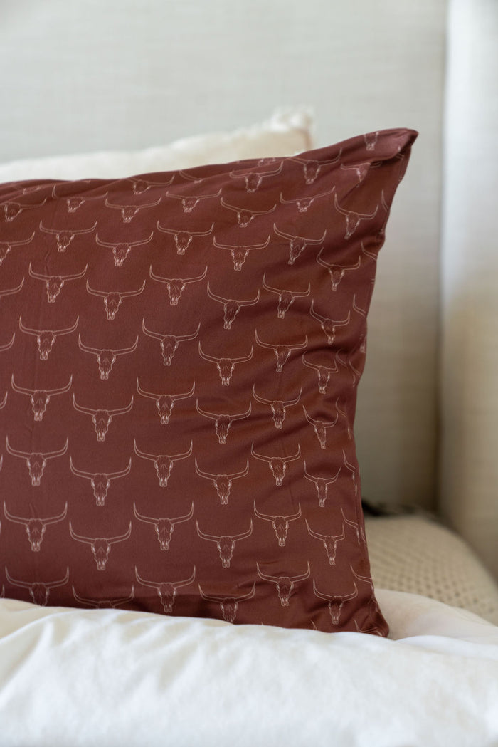 LONGHORNS | PILLOW CASE