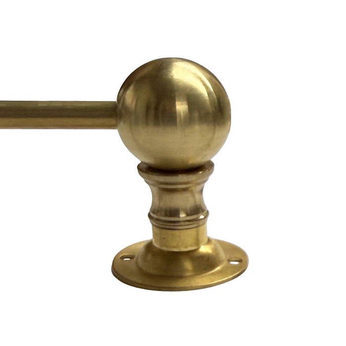 End Post for low 1-5/8" Tipping Rail - Paxton Hardware
