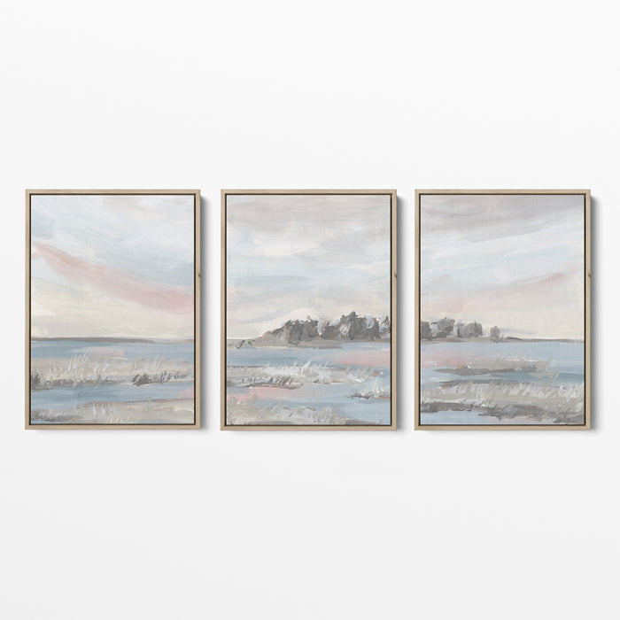 Marsh Sunrise - Set of 3 - Jetty Home