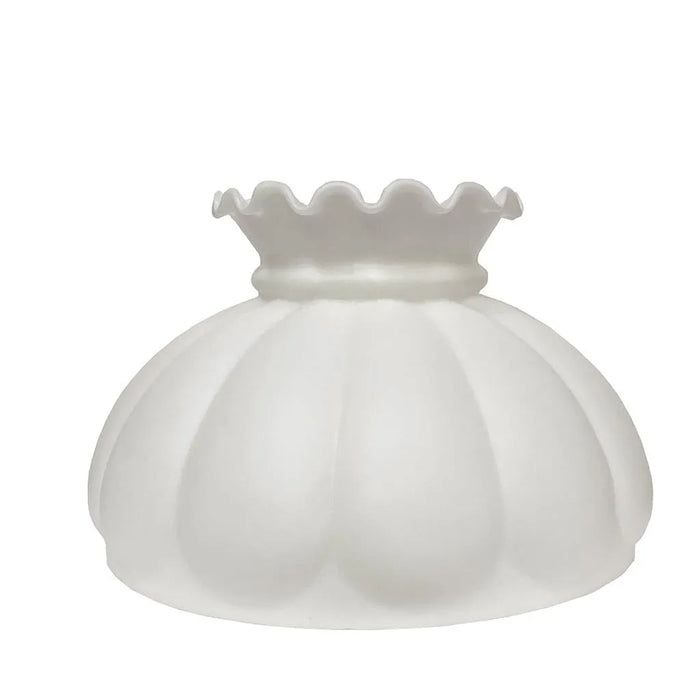 Satin-White Student Lamp Shade, 10" - Paxton Hardware