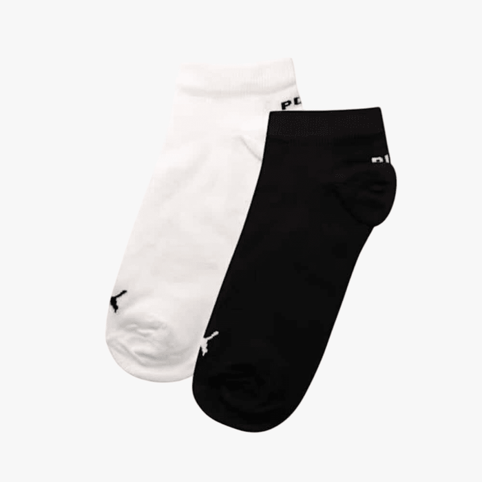 Puma Mens 2 Pack Low Cut Socks Black | Puma
