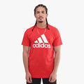 Adidas Mens Bl Sj Short Sleeve Tee Better Scarlet Red | Adidas
