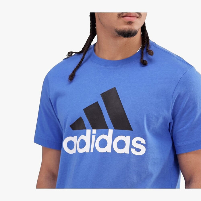 Adidas Mens Bl Sj Short Sleeve Tee Bright Royal | Adidas