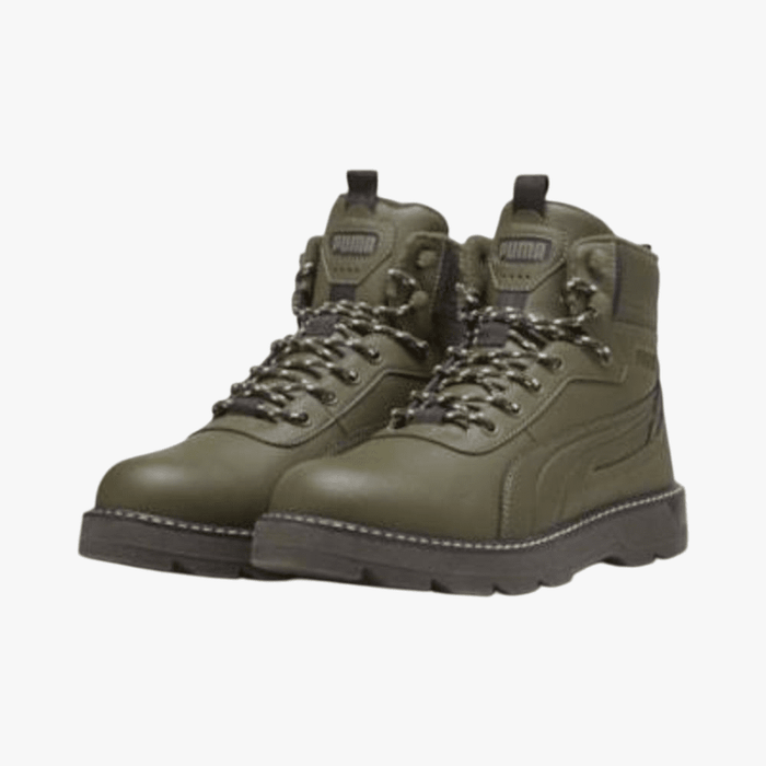 Puma Mens Desierto V3 Mid Boot Dark Olive-D Puma