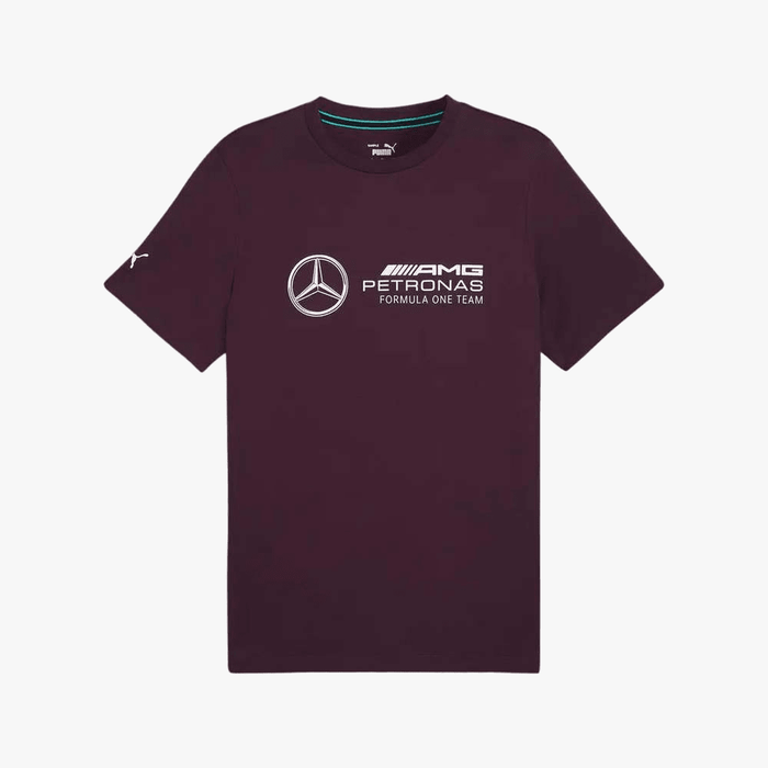 Puma Mens Mapf1 Ess Logo Short Sleeve Tee Midnight Plum | Puma