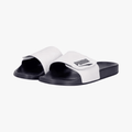 Puma Mens Poolcat Slide Velcro White Navy | Puma