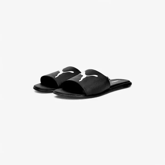 Puma Mens Sporty Embossed 2.0 Slide Black | Puma