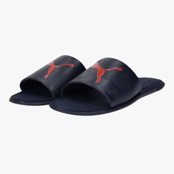 Puma Mens Sporty Embossed 2.0 Slide Peacoat | Puma