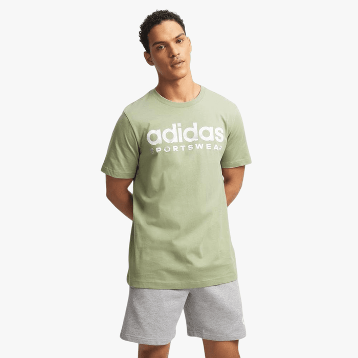 Adidas Mens Tiro Short Sleeve Tee Green | Adidas