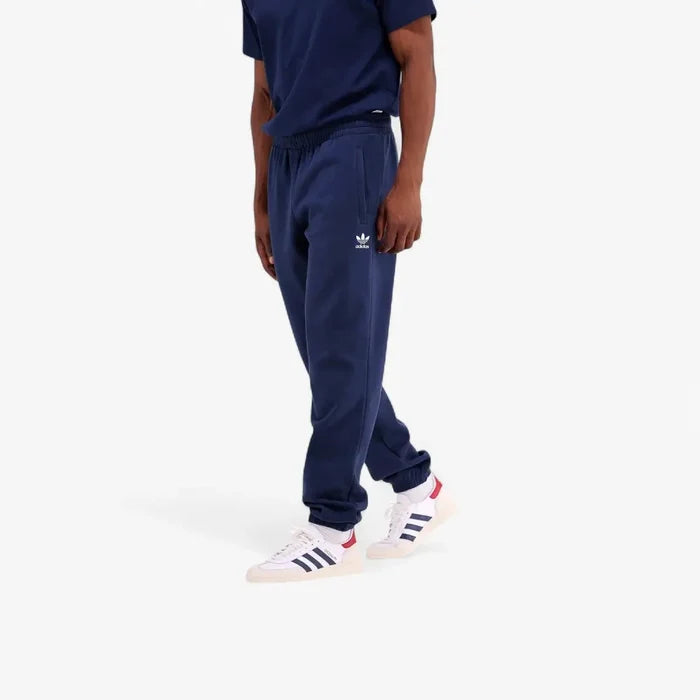 Adidas Mens Trefoil Essentials French Terry Joggers Night Indigo | Adidas