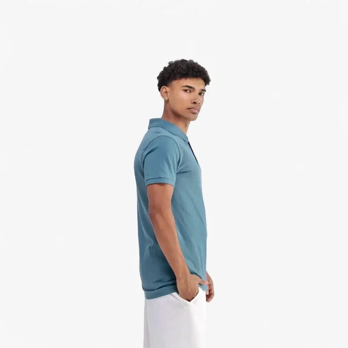Adidas Mens Trefoil Essentials Polo Tee Green | Adidas