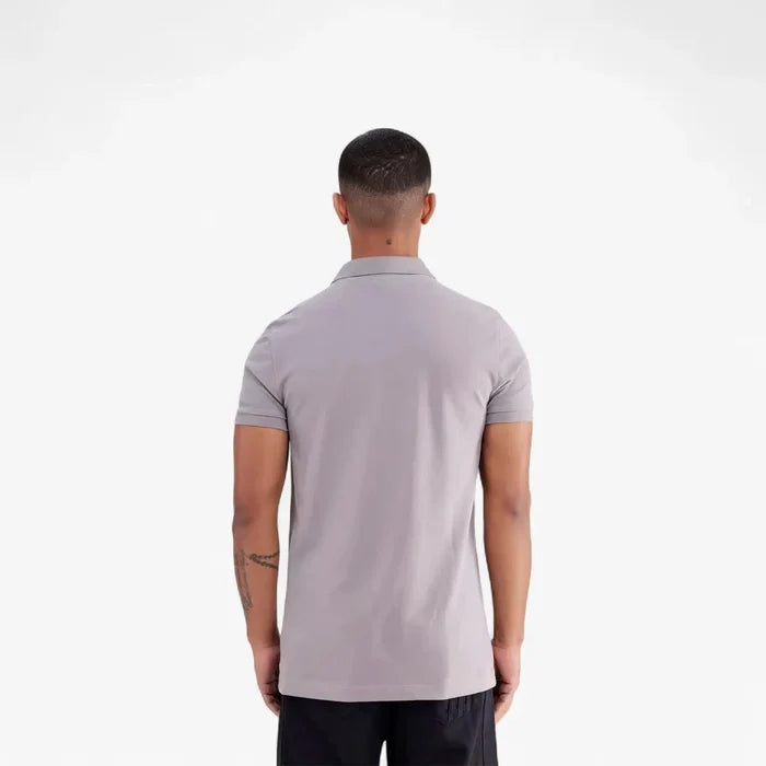 Adidas Mens Trefoil Essentials Polo Tee Grey | Adidas