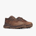 Pair of Merrell Men's Speed Strike 2 Leather Sneakers in mole brown, featuring a rugged sole and lace-up design.