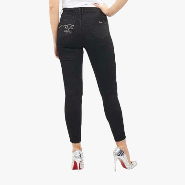 Miss Black Womens Jada 1 Jean Black Miss Black