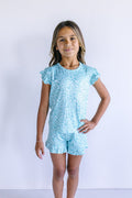 MIXED FRUITS | RUFFLE SHORT SET