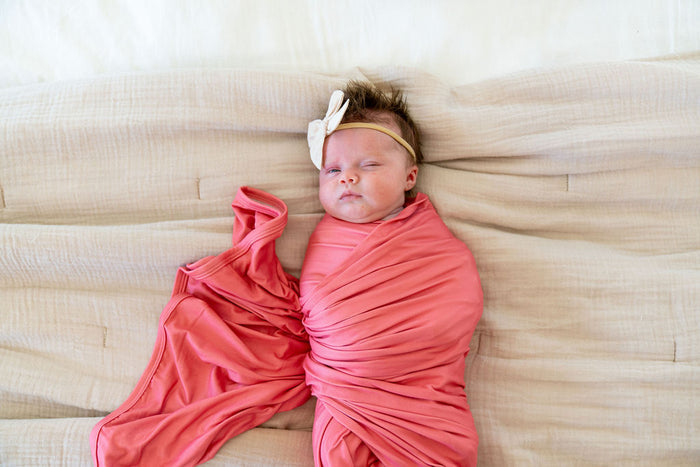 MUTED BLUSH SOLID | SWADDLE