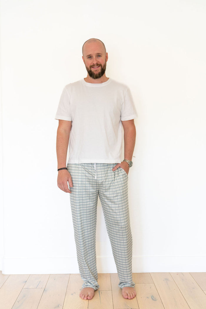 MUTED GREEN PLAID | MEN'S PANTS