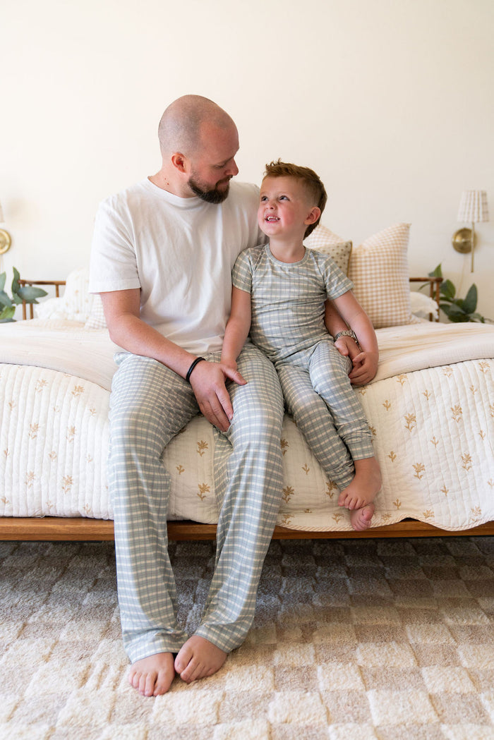 MUTED GREEN PLAID | MEN'S PANTS