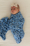 NAVY DAISIES | SWADDLE