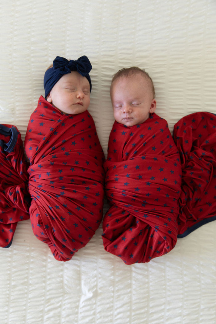 NAVY STARS | SWADDLE