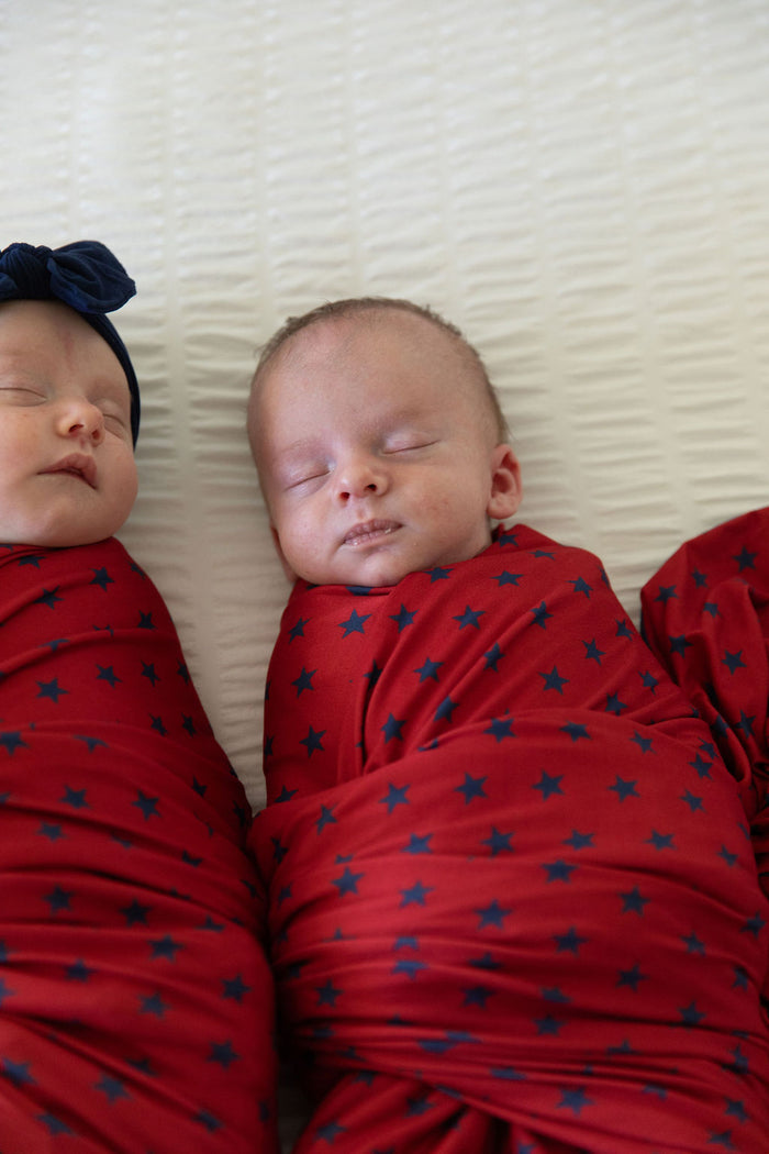 NAVY STARS | SWADDLE