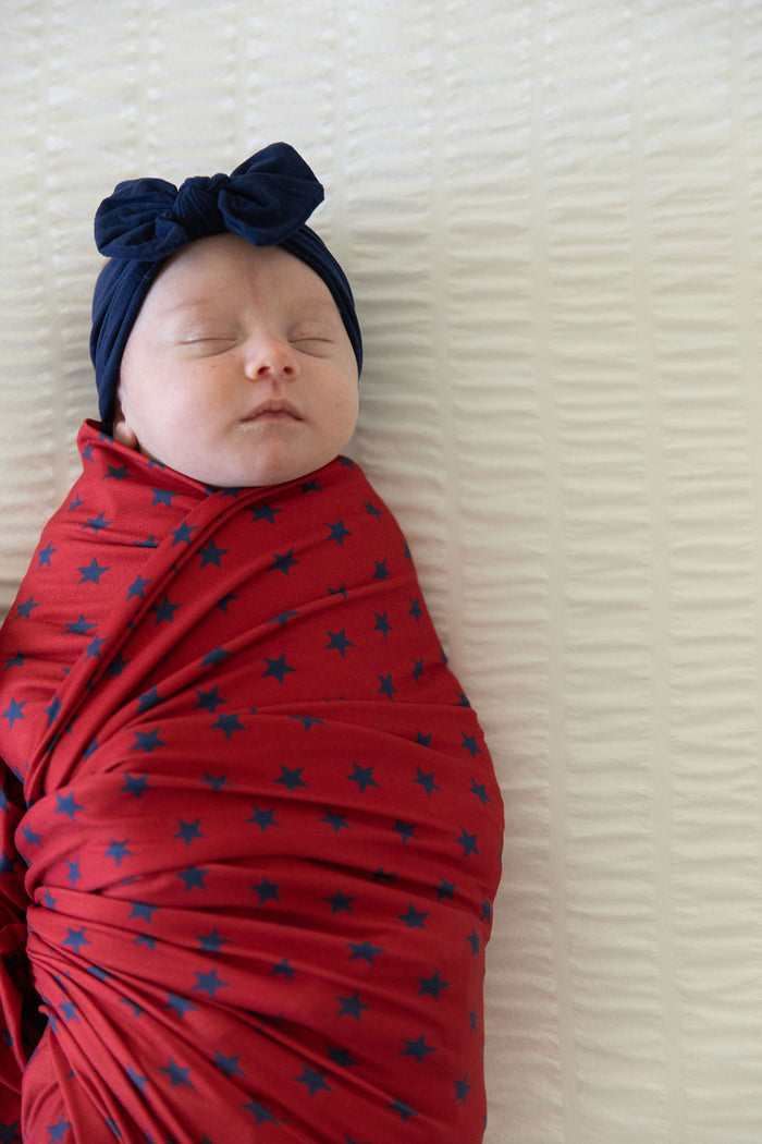 NAVY STARS | SWADDLE