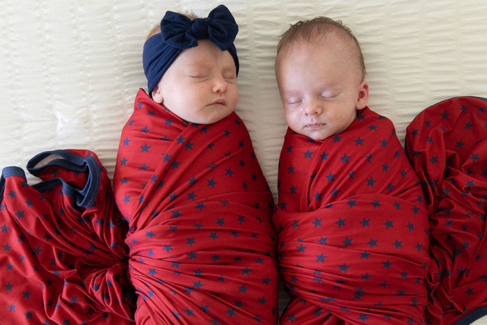 NAVY STARS | SWADDLE