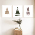 Nordic Christmas Tree Trio - Set of 3 - Jetty Home