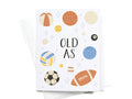 Old As Balls Greeting Card - Onderkast Studio
