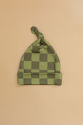 OLIVE CHECKER | BEANIE
