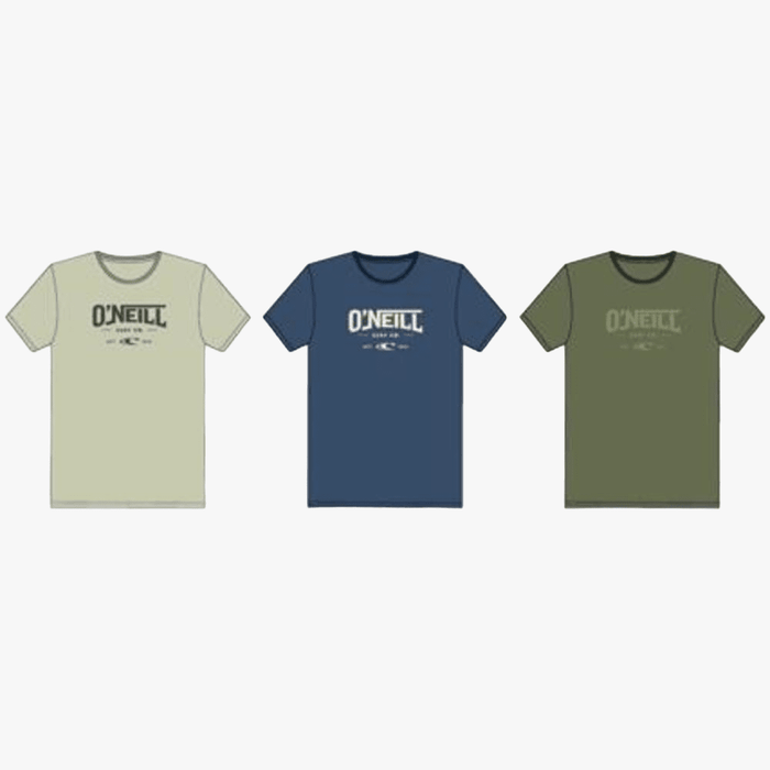 Oneill Mens Locked Short Sleeve Tee Fatigue | Oneill