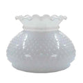White 7" Hobnail Lamp Shade, Paxton Hardware