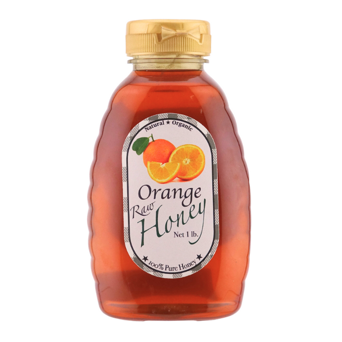 Orange Infused Raw Honey