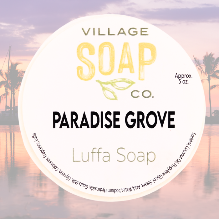 Paradise Grove Luffa Soap
