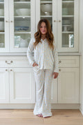 PASTEL FLORAL | GIRLS' BUTTON UP LONG SLEEVE SET
