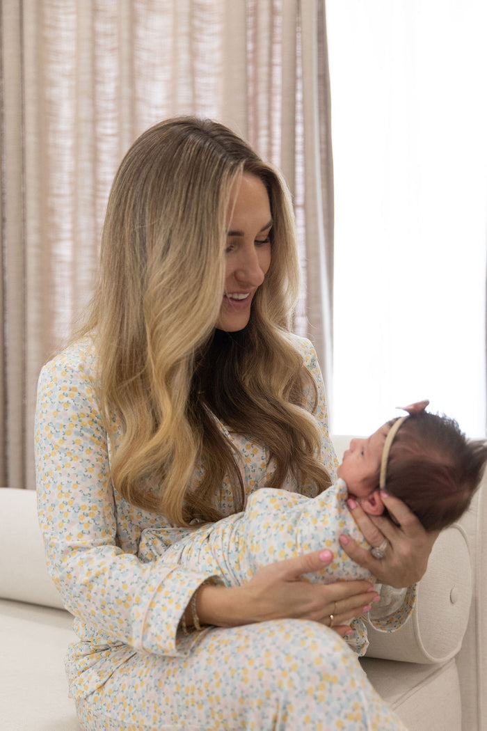 PASTEL FLORAL | SWADDLE