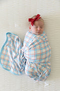 PATRIOTIC PLAID | SWADDLE