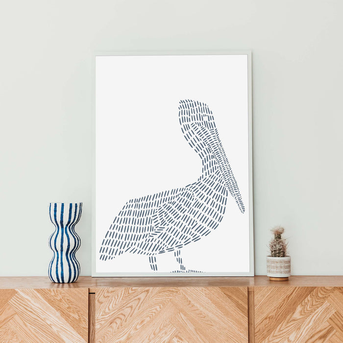 Pelican Illustration - Jetty Home
