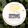 Peppermint Eucalyptus Luffa Soap