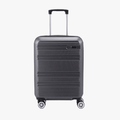 Pierre Cardin Gasper Hardcase 24" Trolley Bag Charcoal Pierre Cardin
