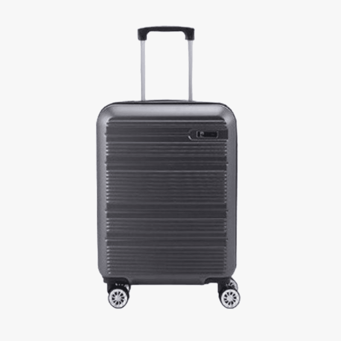 Pierre Cardin Gasper Hardcase 24" Trolley Bag Charcoal Pierre Cardin