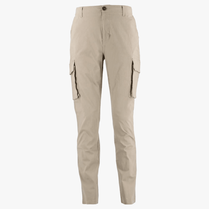 Pierre Cardin Mens Cargo Pants Natural Pierre Cardin