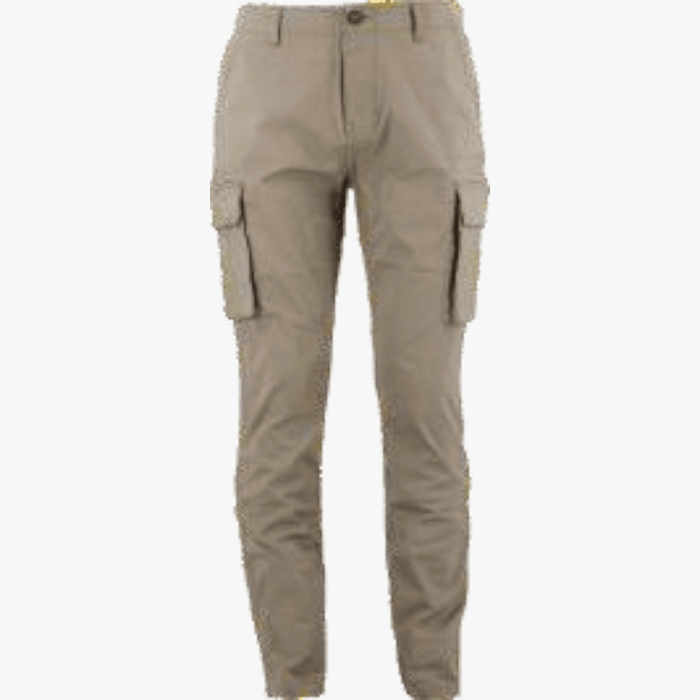 Pierre Cardin Mens Cargo Pants Pewter Pierre Cardin