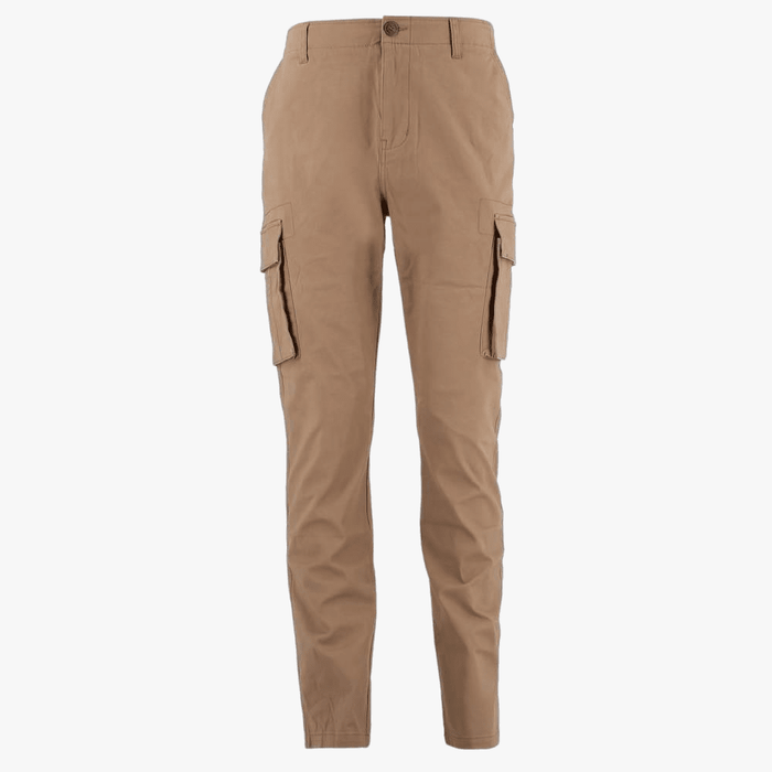 Pierre Cardin Mens Cargo Pants Taupe Pierre Cardin